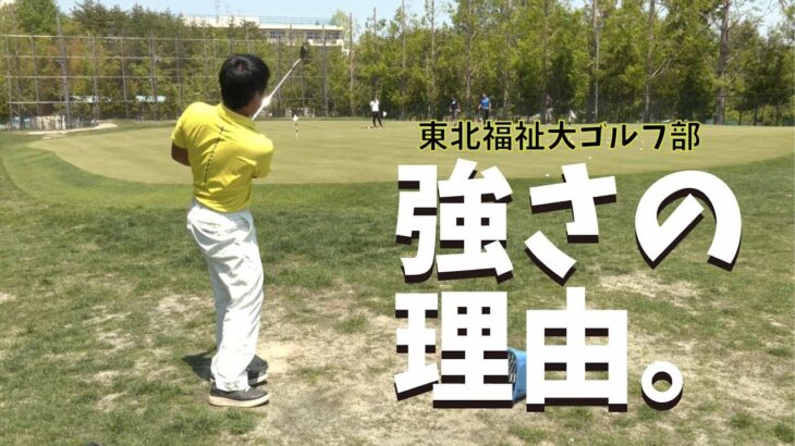 東北福祉大ゴルフ部の秘密練習場に潜入！